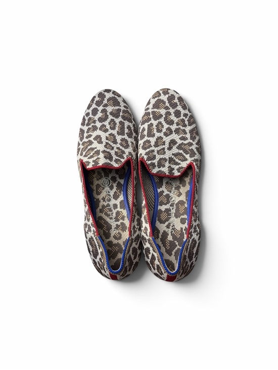 Rothy's Shoes - Rothy’s The Loafer Mocha Spot Leopard Print Animal Flats Size 7.5